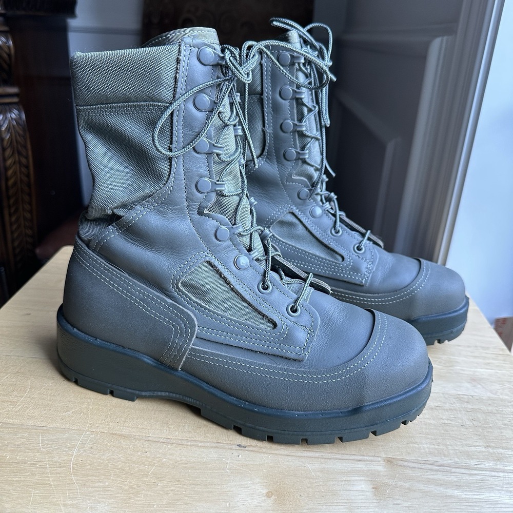 Belleville F630 ST Women's Size 8.5R Maintainer Steel Toe Military Boots Green